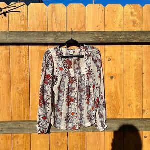 Fun & flirt peasant top size small